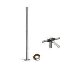 PERCo-BH02 2-03 с крышкой. Трехсторонняя стойка. PERCo
