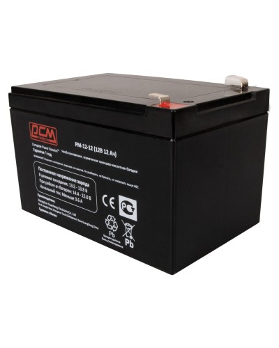PM-12-12. Аккумулятор герметичный свинцово-кислотный. POWERCOM в Копейске