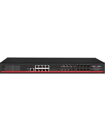 PND-M8G-18F. Коммутатор управляемый оптический 26 портовый. Polyvision в Копейске