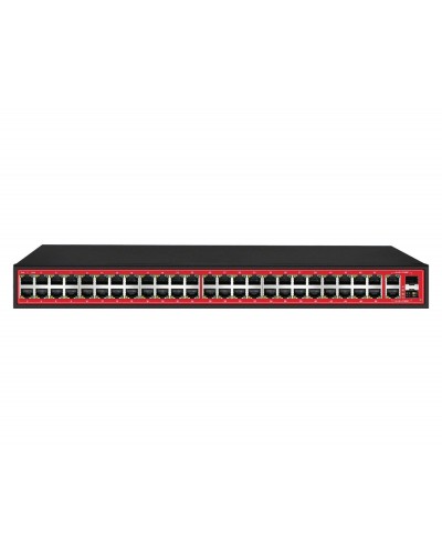 PND-48P-2G2F (700W). Коммутатор неуправляемый 50-портовый с функцией PoE. Polyvision в Копейске