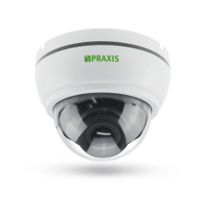 PP-8111MHD (II) 2.8-12. Видеокамера мультиформатная купольная . Praxis