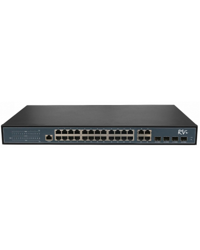 RVi-1NSM24G-4C. Коммутатор с питанием по PoE. RVi в Копейске