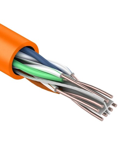 U/UTP 4PR 23AWG CAT6 305м нг(А)-HF REXANT (01-0050). Кабель «витая пара» (LAN) для структурированных систем связи. Rexant в Копейске