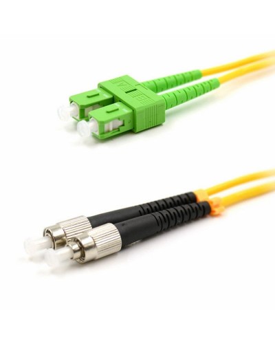 Патч-корд оптический переходной (SM), 9/125 (OS2), SC/APC-FC/UPC, (Duplex), PVC, 5м REXANT (50-2857-1): Патч-корд оптический в Копейске