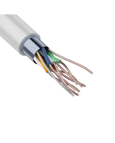 F/UTP, CAT 5e, ZH нг(А)-HF, 4PR, 24AWG, INDOOR, SOLID 305 м (01-0169). Кабель «витая пара» (LAN) для структурированных систем связи. Rexant в Копейске