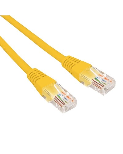 Патч-корд U/UTP CAT 6, RJ45-RJ45, 26AWG, LSZH, желтый, 0.5м REXANT (02-0295-05). Патч-корд UTP. Rexant в Копейске