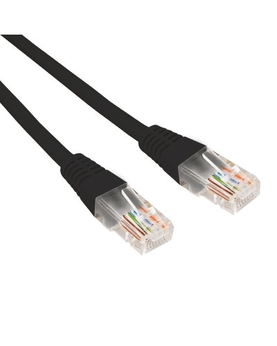 Патч-корд U/UTP CAT 6, RJ45-RJ45, 26AWG, LSZH, черный, 0.5м REXANT (02-0292-05). Патч-корд UTP. Rexant в Копейске