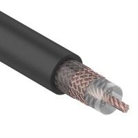 RG-213, 50 Ом, Cu/Cu, 96%, 100м, INDOOR, черный REXANT (01-2041). Кабель коаксиальный радиочастотный. Rexant