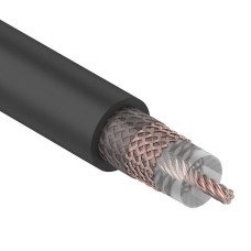 RG-213, 50 Ом, Cu/Cu, 96%, 100м, INDOOR, черный REXANT (01-2041). Кабель коаксиальный радиочастотный. Rexant