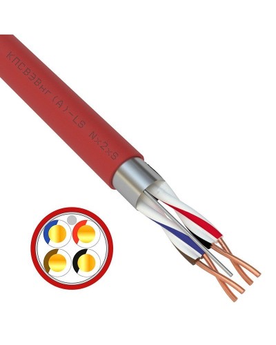 КПСВЭВнг(А)-LS 2х2х0,75 (01-4866-1)(REXANT). Кабель для систем пожарной и охранной сигнализации. Rexant в Копейске