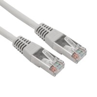 Патч-корд F/UTP, CAT 5e, RJ45-RJ45, 26AWG, LSZH, серый, 3м  REXANT (02-0110-3). Патч-корд FTP. Rexant