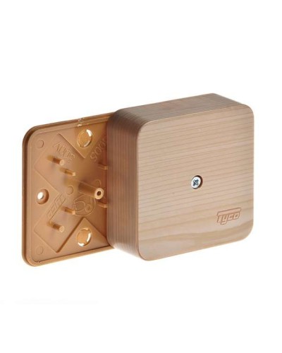 Коробка TYCO ОП 79х79х32мм IP40 сосна (65004-27М). Коробка распределительная. RuVinil в Копейске
