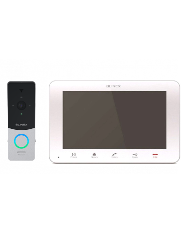 SM-07MHD + ML-20HD. Комплект вызывной панели с монитором. SLINEX в Копейске