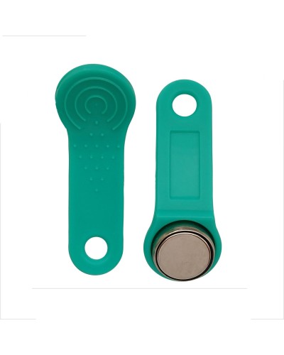 RW 1990 SLINEX (зеленый). Ключ электронный Touch Memory с держателем. SLINEX в Копейске