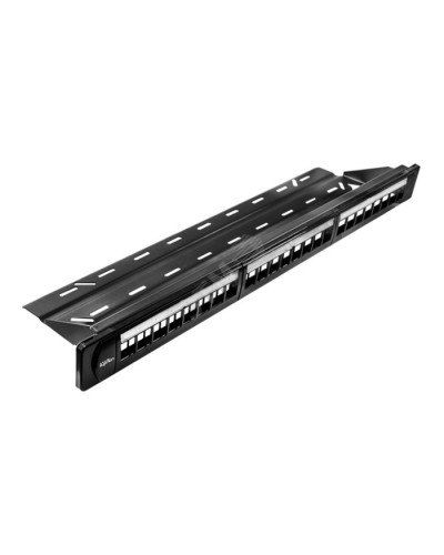 Модульная патч-панель 19", под 24 модуля Keystone, UTP, 1U (10-0401): Модульная патч-панель под 24 модуля, UTP, 1U в Копейске