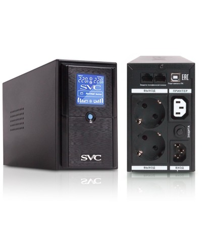 SVC V-600-L-LCD. Источник бесперебойного питания. SVC в Копейске