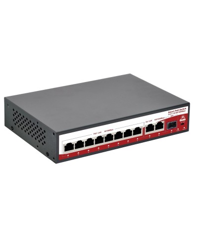 SR-PS0821GBL. Коммутатор с питанием по PoE. SarmatT в Копейске