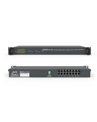 SNA-1600. Коммутатор на 16 портов. Sonar в Копейске