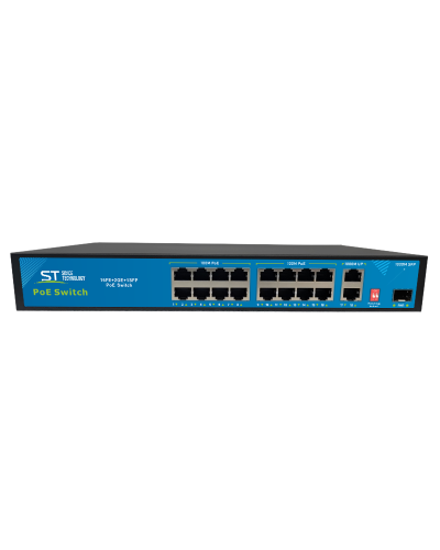 ST-S165POE PRO (версия 2). Сетевой PoE коммутатор. Space Technology в Копейске