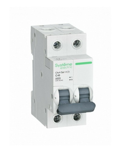 City9 Set 2P 40А 4.5kA С (C9F34240). Автоматический выключатель. Systeme Electric в Копейске