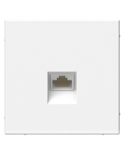 ArtGallery розетка RJ45, кат. 6Е, скрытой установки, механизм, белый (GAL000186). Розетка компьютерная. Systeme Electric в Копейске