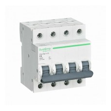 City9 Set 4P 6А 4.5kA С (C9F34406). Автоматический выключатель. Systeme Electric