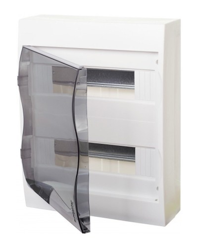 City9 Box 24 модулей навесной с прозрачной дверцей (EZ9E212S2SRU). Щиток модульный. Systeme Electric в Копейске
