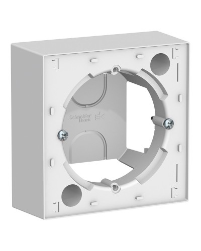 AtlasDesign коробка для наружного монтажа, белая (ATN000100). Коробка для наружного монтажа. Systeme Electric в Копейске