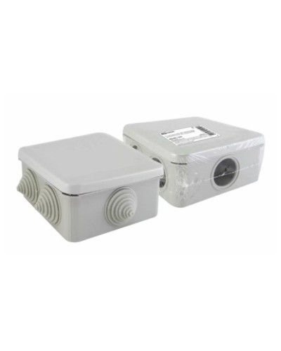 Коробка ОП 100х100х50мм, крышка, IP55, 6 вх. (SQ1401-1255). Распаячная коробка. TDM ЕLECTRIC в Копейске