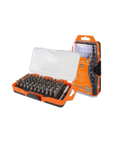 Набор бит №4, 66 бит: SL, PH, PZ, HEX, TORX, SQ,  удлинитель, сталь CR-V «Алмаз» TDM (SQ1019-0104): Набор бит в Копейске