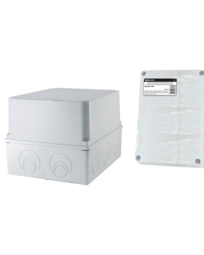 Коробка ОП 240х195х165мм, крышка, IP55, кабельные вводы d28-3шт, d37-2шт (SQ1401-1274). Распаячная коробка. TDM ЕLECTRIC в Копейске