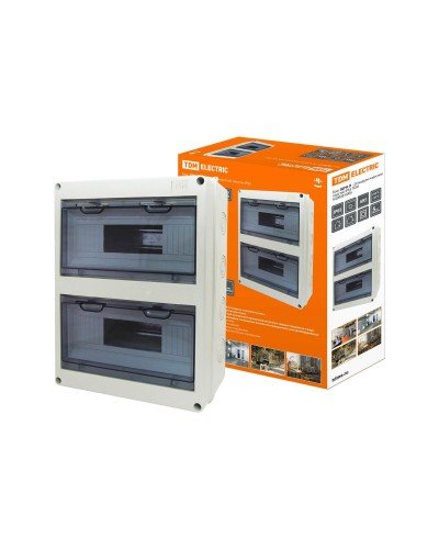 ЩРН-П-24 модулей навесной пластик IP65 (SQ0908-0006). Бокс. TDM ЕLECTRIC в Копейске