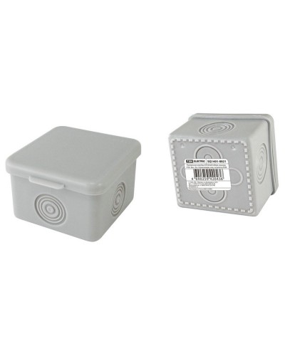 Коробка ОП 65х65х50мм, крышка, IP54, 4вх., без гермовводов (SQ1401-0821). Распаячная коробка. TDM ЕLECTRIC в Копейске