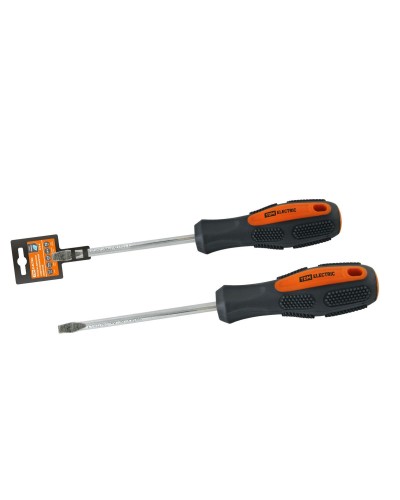 Отвертка шлицевая двухкомпонентная CR-V, тип SL6.0x150 "Алмаз" TDM (SQ1006-1009): Отвертка шлицевая двухкомпонентная в Копейске