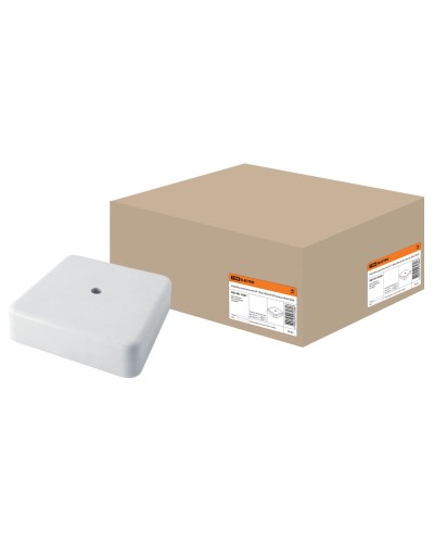 Коробка КР 100х100х29 ОП белая, IP40 (SQ1401-0207). Распаячная коробка. TDM ЕLECTRIC в Копейске