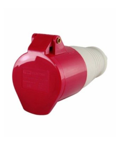 Розетка 214 переносная 3Р+РЕ 16А 380В IP44 (SQ0603-0011). Розетка. TDM ЕLECTRIC в Копейске