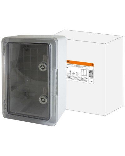 ЩМП-0-7, прозрачная крышка ABS, IP65, 600x400x200. Бокс пластиковый антивандальный. TDM ЕLECTRIC в Копейске