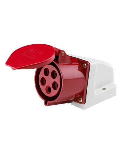 Розетка 125 стационарная 3Р+РЕ+N 32А 380В IP44 (SQ0602-0006). Розетка. TDM ЕLECTRIC в Копейске