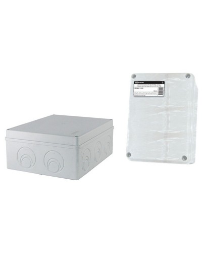 Коробка ОП 240х195х90мм, крышка, IP55, кабельные вводы d28-3шт, d37-2шт (SQ1401-1272). Распаячная коробка. TDM ЕLECTRIC в Копейске