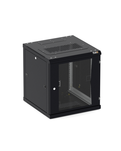 TWC-156045-R-G-BK. Шкаф телекоммуникационный 19 настенный 15U. TLK в Копейске