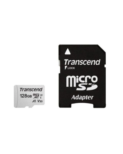 TS128GUSD300S-A. Карта памяти microSDXC, 128 ГБ, Class 10. TRANSCEND в Копейске