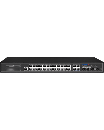 TR-NS24284C-400-24PoE. Коммутатор с PoE. Trassir в Копейске