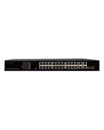 TR-NS14282C-370-24POE. Коммутатор с PoE. Trassir в Копейске