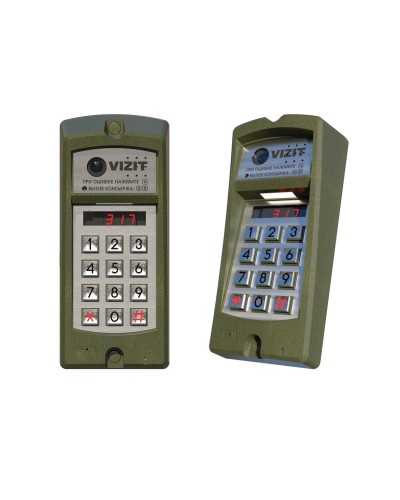 БВД-317RCBW. Блок вызова домофона. VIZIT в Копейске