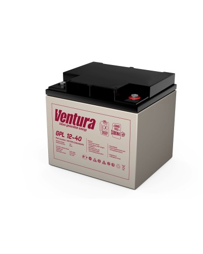 Ventura GPL 12-40. Аккумулятор герметичный свинцово-кислотный. Ventura в Копейске