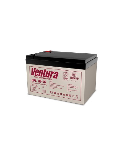 Ventura GPL 12-15. Аккумулятор герметичный свинцово-кислотный. Ventura в Копейске