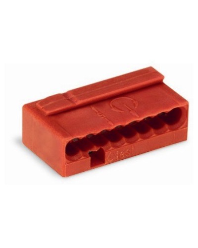 WAGO 243-808 Клемма MICRO 8-проводная красная. Клемма для распределительных коробок. WAGO в Копейске