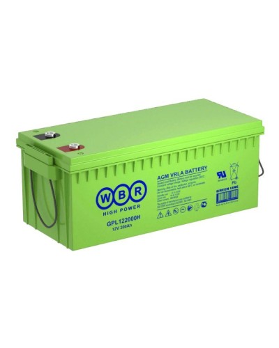WBR GPL122000H. Аккумулятор герметичный свинцово-кислотный. WBR в Копейске