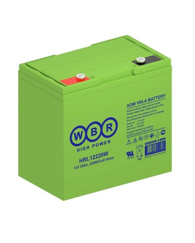 WBR HRL12220W. Аккумулятор герметичный свинцово-кислотный. WBR в Копейске