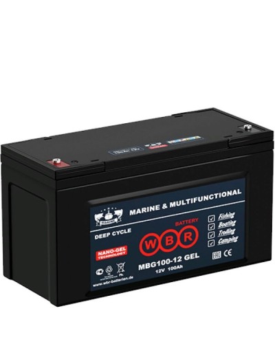 WBR MBG100-12. Аккумулятор герметичный свинцово-кислотный. WBR в Копейске